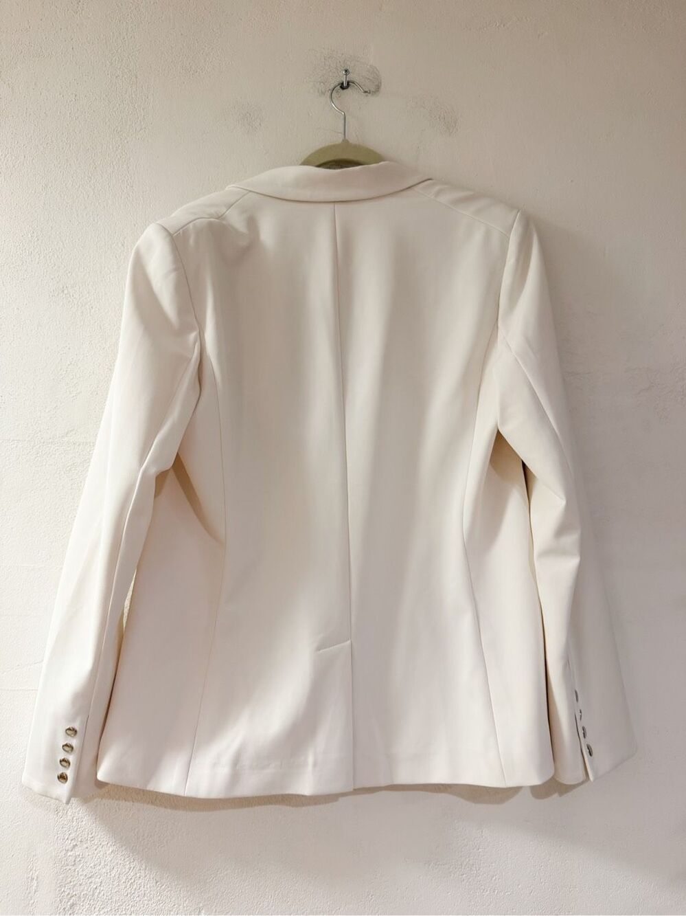 Veronica Beard Iconic Scuba Dickey Blazer Jacket in White Size 14 - Picture 3 of 9